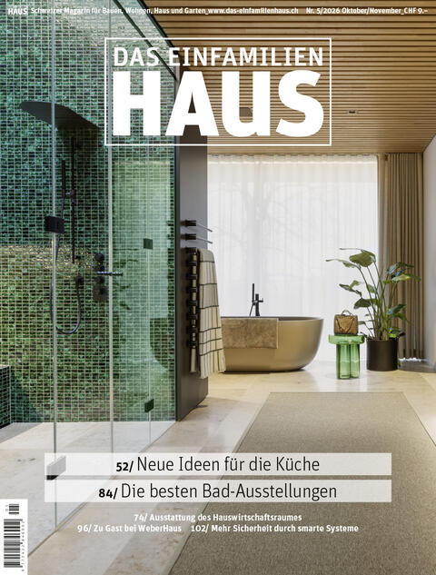Aktuelle Ausgabe des Magazins DAS EINFAMILIENHAUS