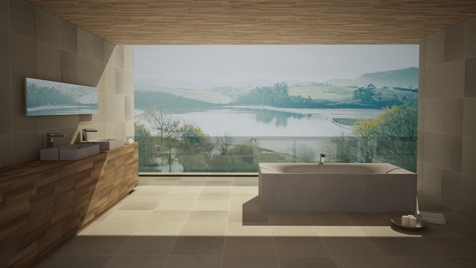 Die Badewannen «Wave» und «Wave Cubed» (im Bild) präsentieren sich in raffiniertem Design, ohne auf Bequemlichkeit zu verzichten. Beide Wannen lassen sich einbauen oder freistehend platzieren – sogar im Freien. Dade Design.