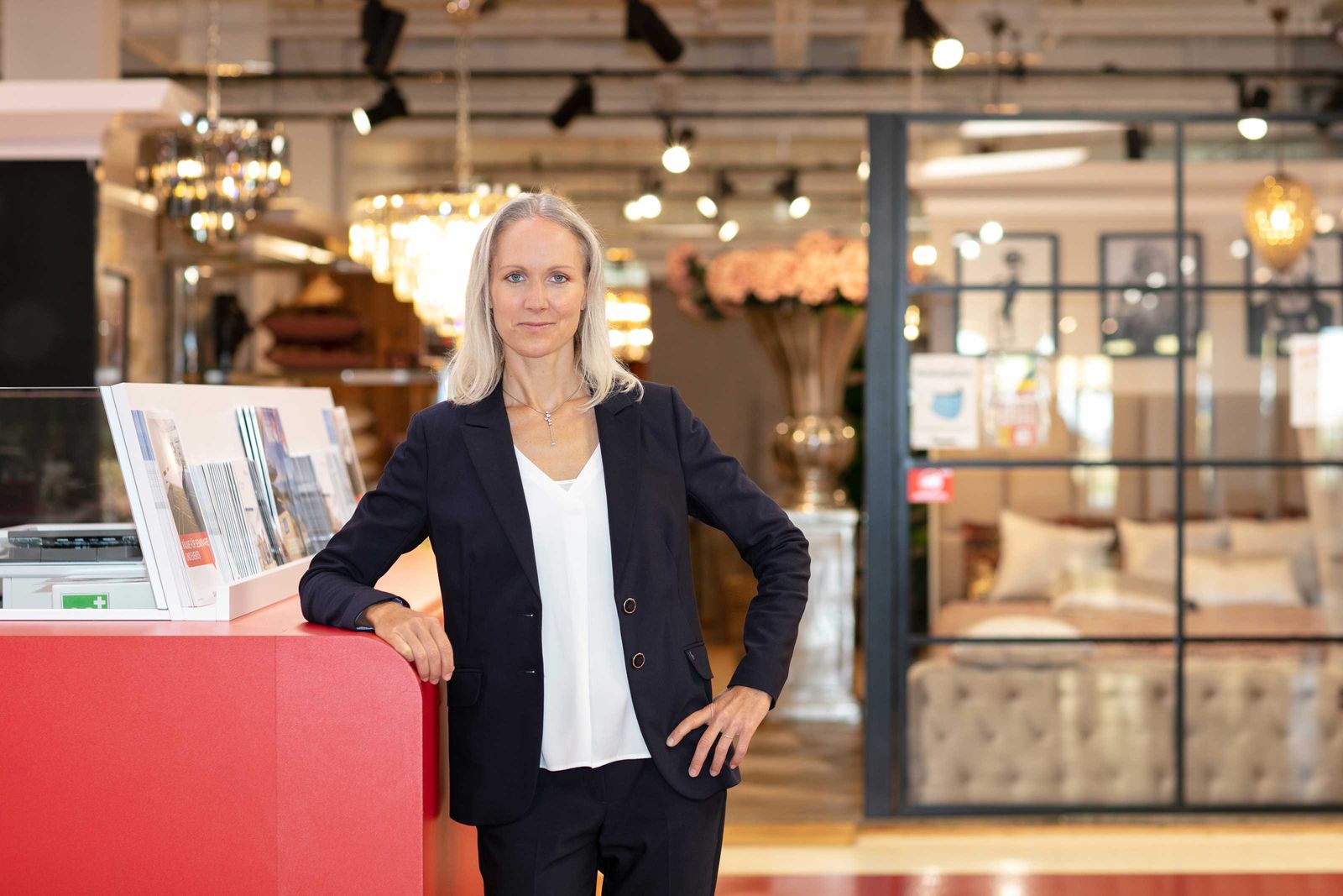 Die neue Centerleiterin Janine Fankhauser steht für Kontinuität in der Bauarena Volketswil.