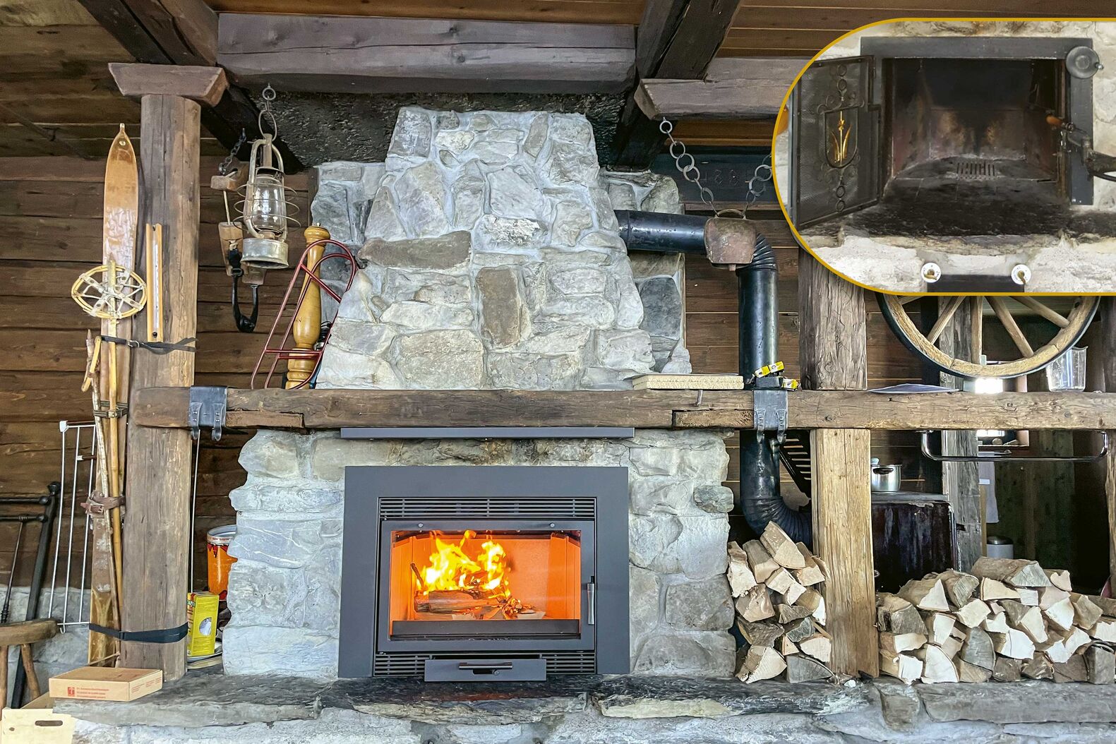 Mit einer massgefertigten Heizkassette lässt sich jede offene Feuerstelle zeitgemäss modernisieren. Der Einbau ist in zwei Stunden erledigt. Hein Feuerkonzepte GmbH, www.feuerkonzepte.ch