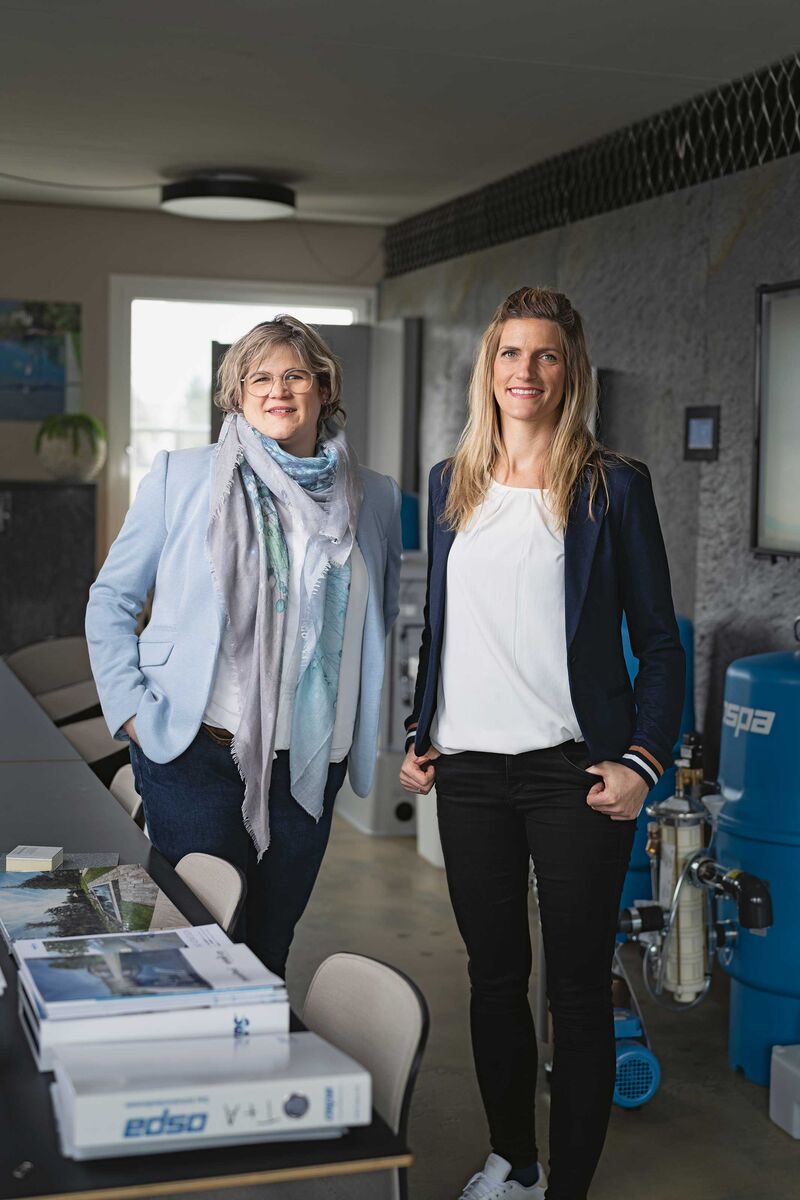 Die Schwestern Stefanie Stalder und Sonja Britschgi-Stalder sind in die Fussstapfen ihrer Eltern getreten.