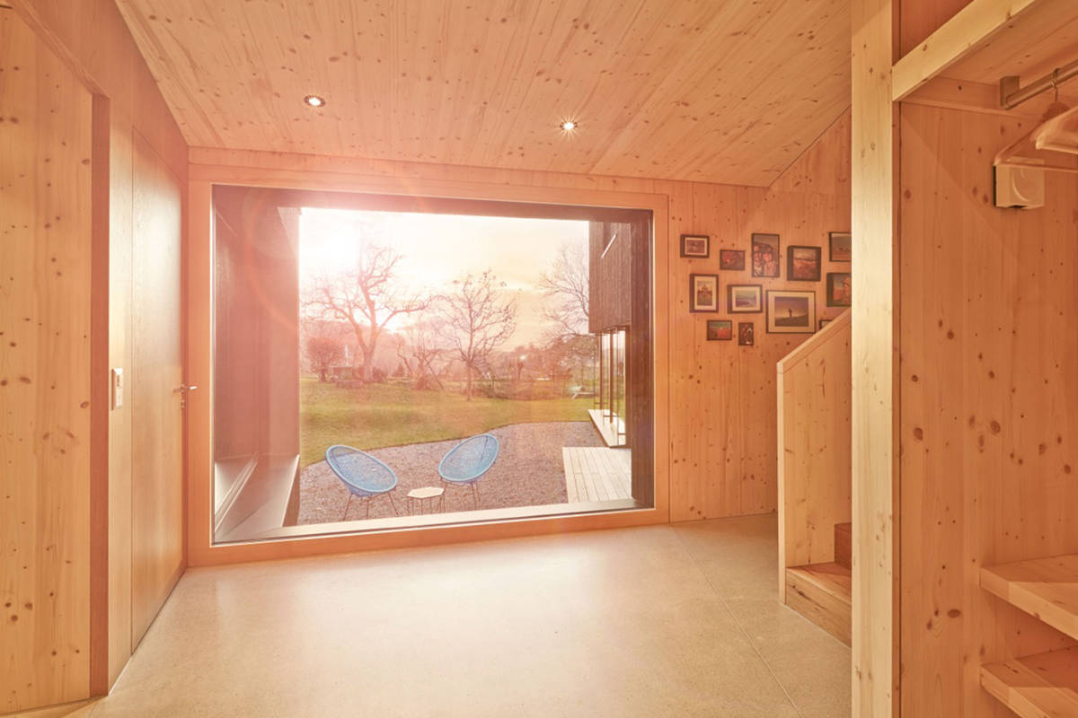 «Sirius»-Fenster wurden in der Schweiz entwickelt, speziell für die hiesigen Anforderungen. Da ist es auch konsequent, die Fenster auch komplett in der Schweiz herzustellen. Eschbal.