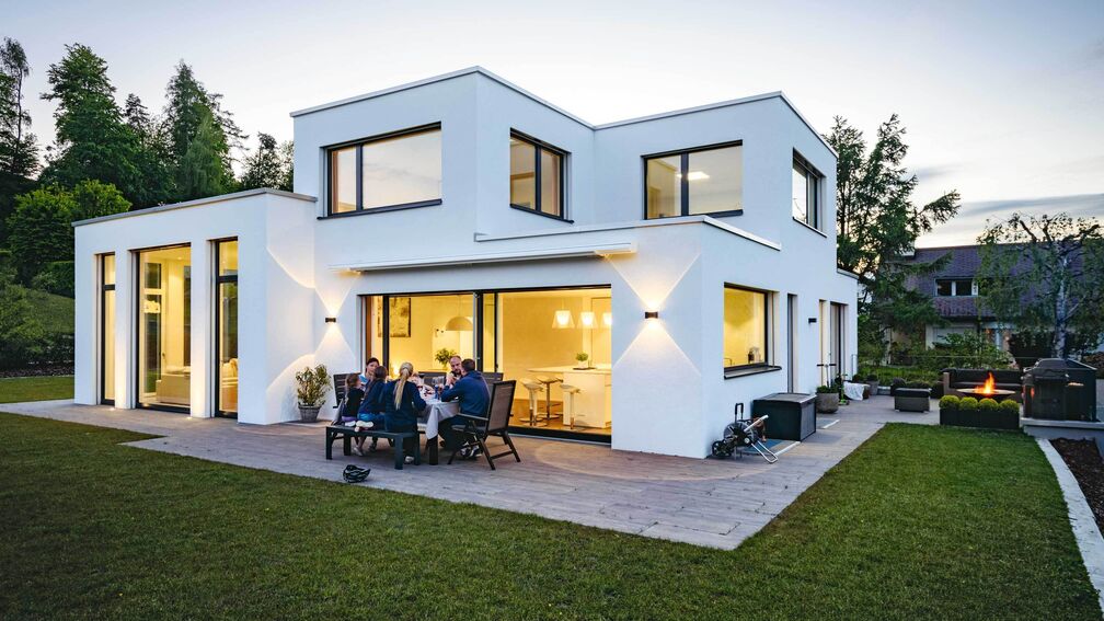 Pavillon am Waldrand
