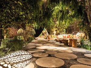 Mit «Secret Garden» gewann Berger Gartenbau Silber in der Kategorie «Schaugärten 70 bis 200 m²».