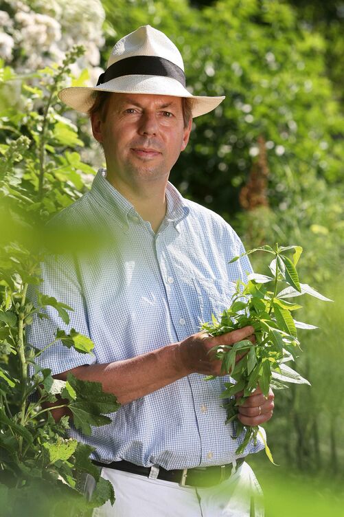 Buchautor und Gartenkenner Remo Vetter.