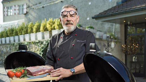 Der Meister am Grill