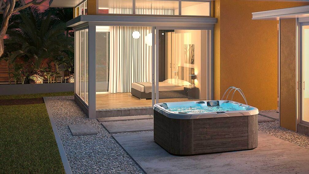 Sprudelnde Auszeit im Whirlpool