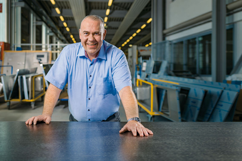 «Das ist Stahl in seiner ursprünglichsten Form.» Marco Suter, Geschäftsführer und
Verwaltungsratspräsident der Suter Inox AG.